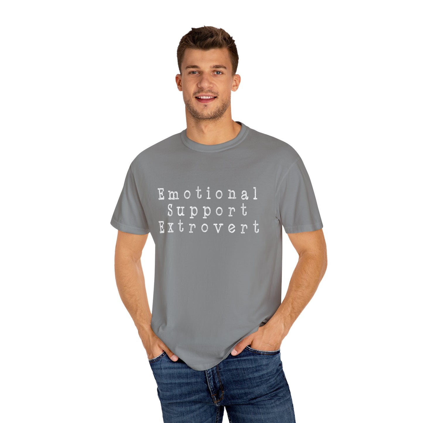 Unisex Emotional Support Extrovert T-shirt