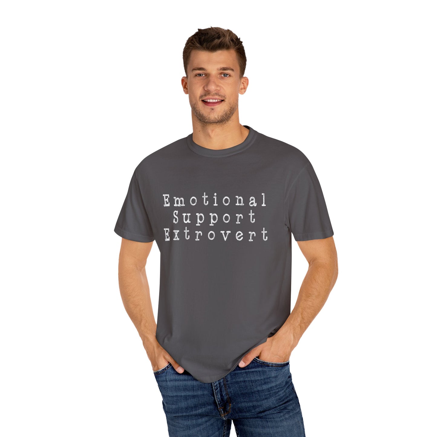Unisex Emotional Support Extrovert T-shirt