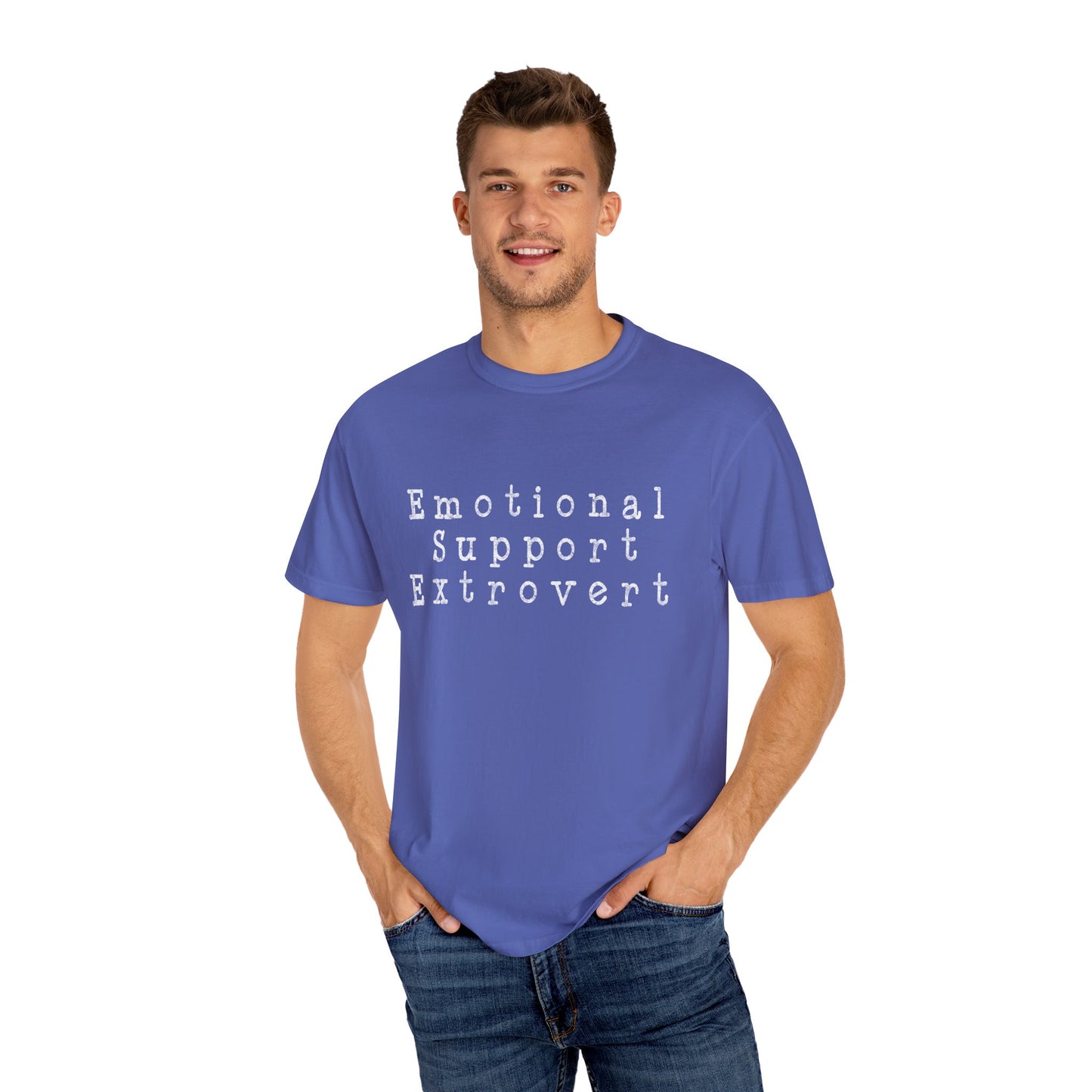 Unisex Emotional Support Extrovert T-shirt