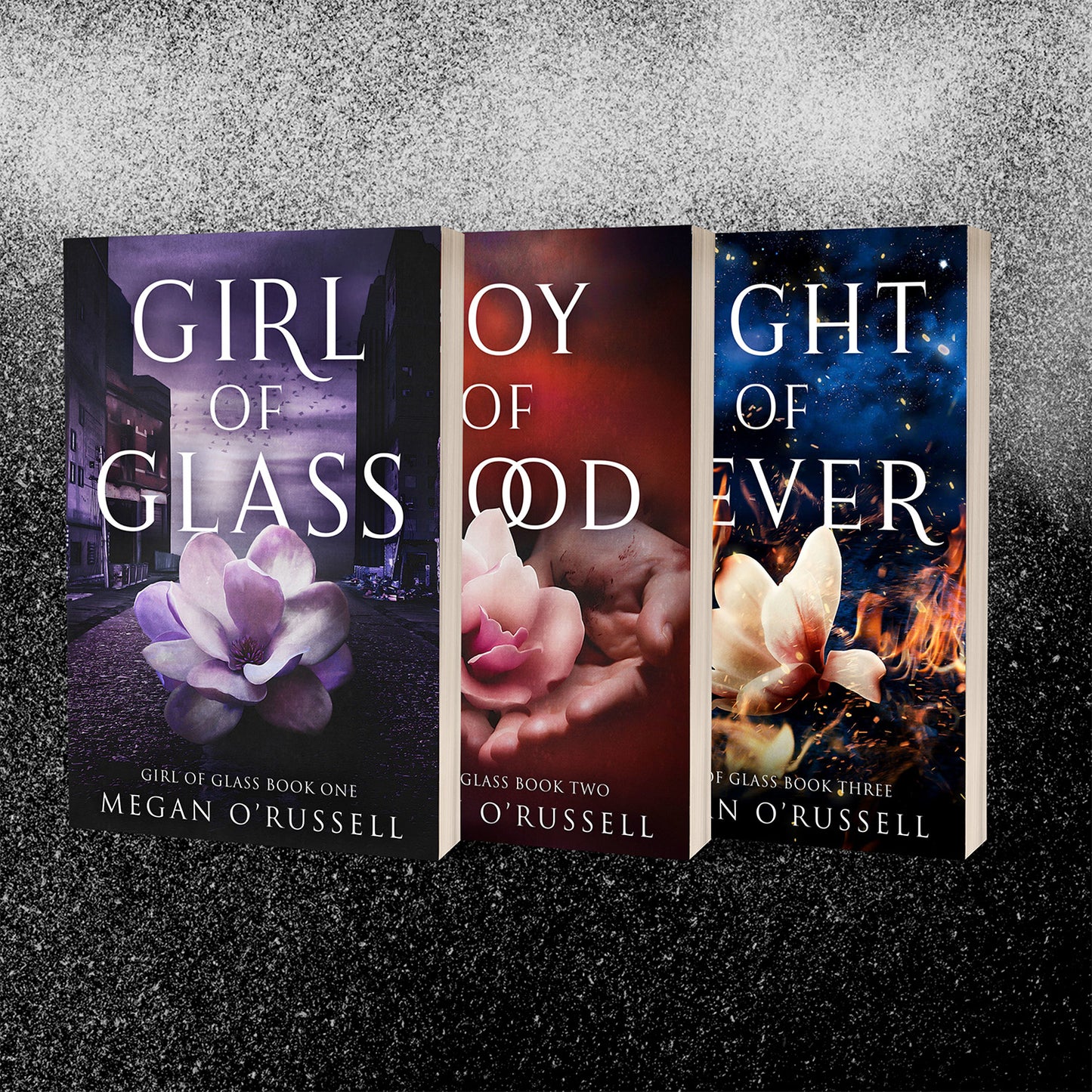 SOLD OUT! - Girl of Glass Books 1-3 Signed Paperbacks (Scratch-n-Dent)
