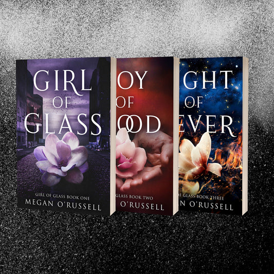 SOLD OUT! - Girl of Glass Books 1-3 Signed Paperbacks (Scratch-n-Dent)
