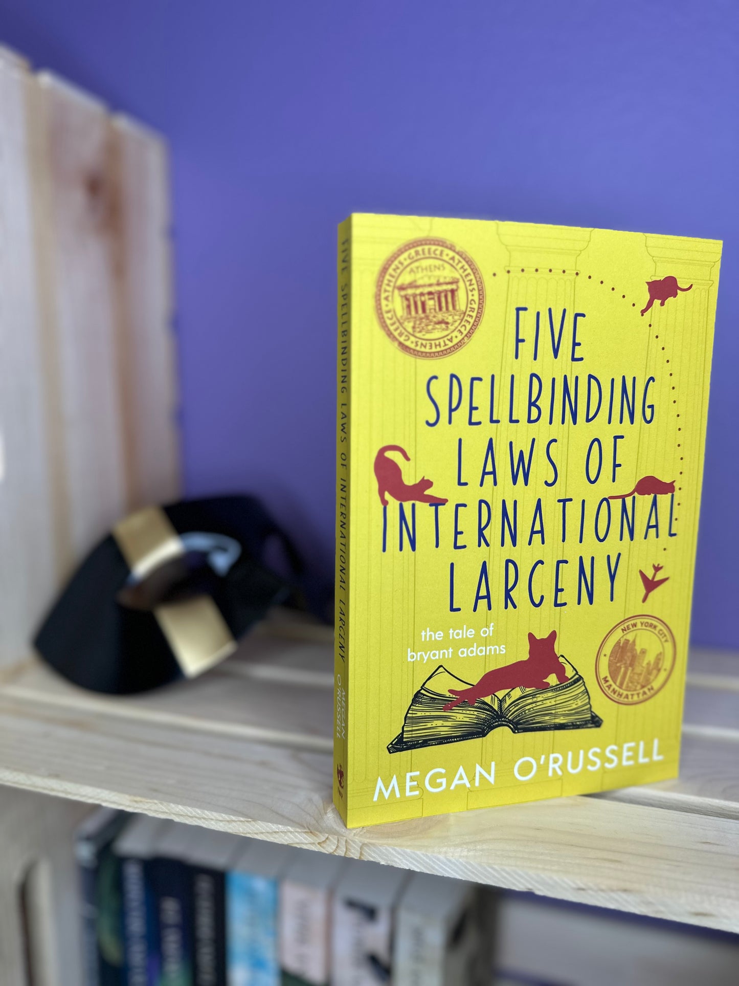 Five Spellbinding Laws of International Larceny Signed Paperback (Scratch-n-Dent)
