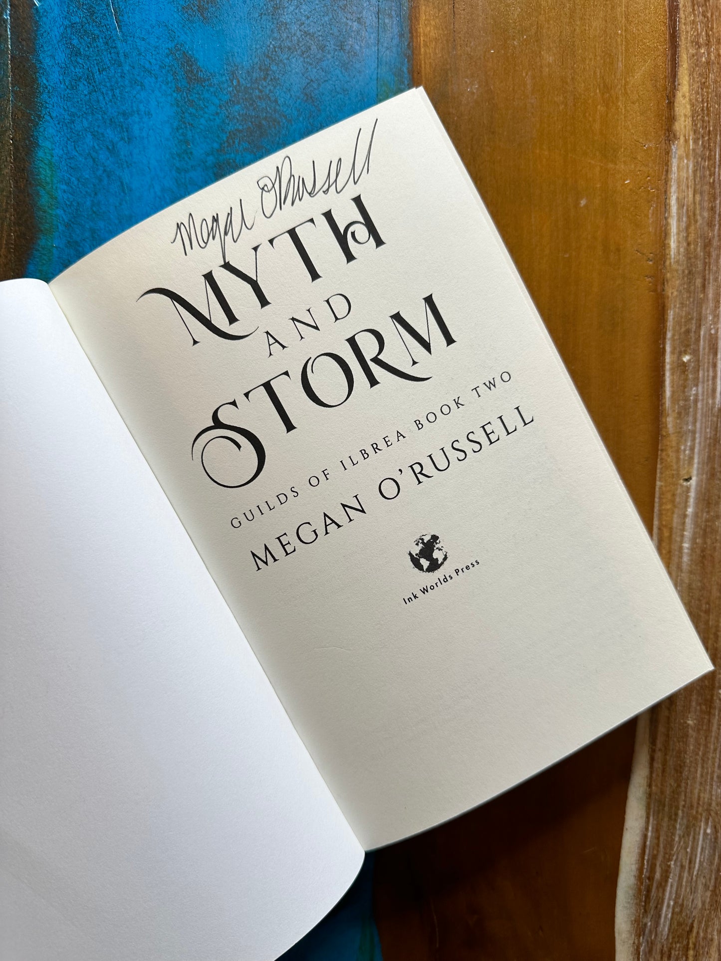 Myth and Storm Signed Paperback
