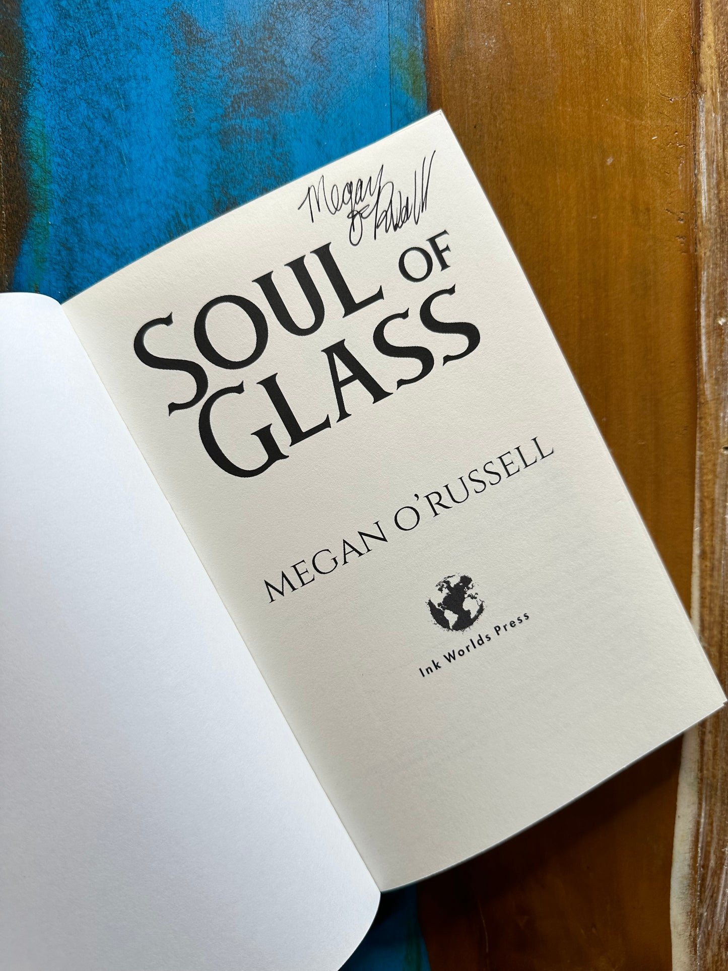 Soul of Glass Signed Paperback