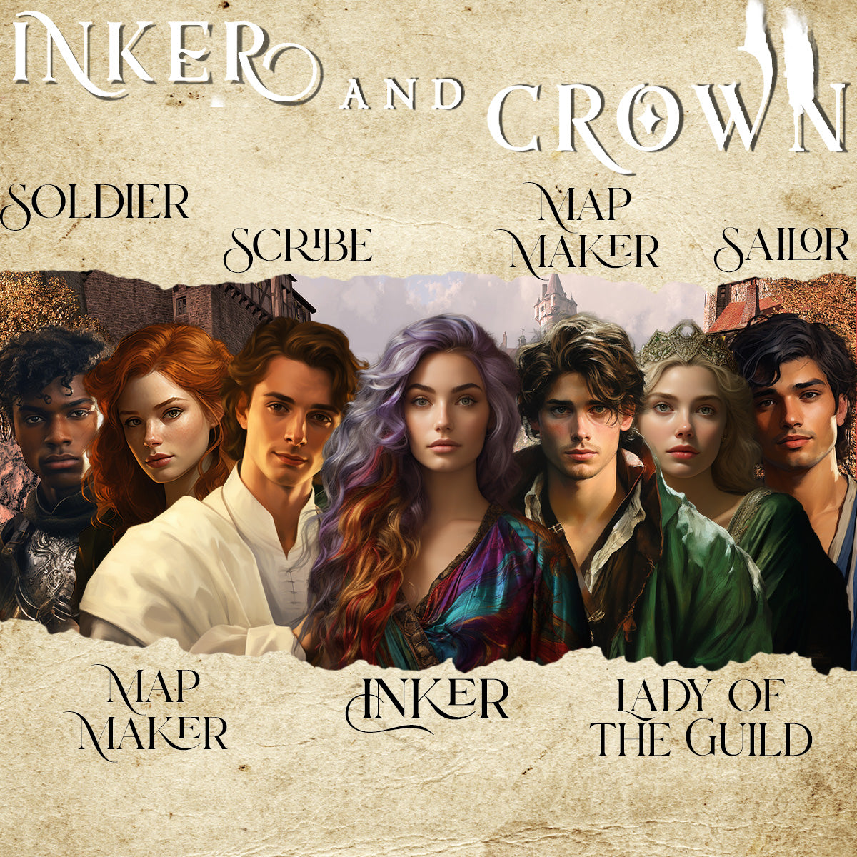 SOLD OUT! - Inker and Crown Signed Paperback (Scratch-n-Dent)