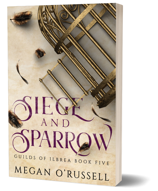 Siege and Sparrow Signed Paperback (Scratch-n-Dent)